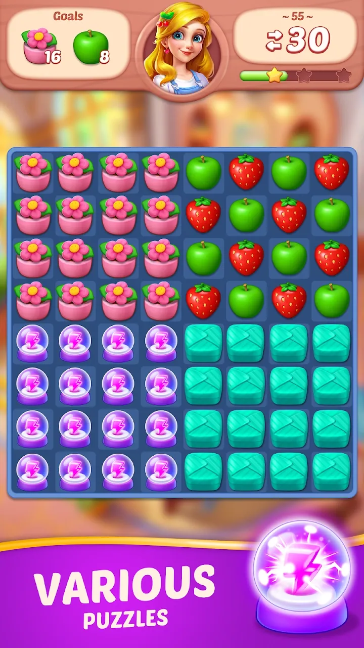 Augļu ģeni Līmenis 2